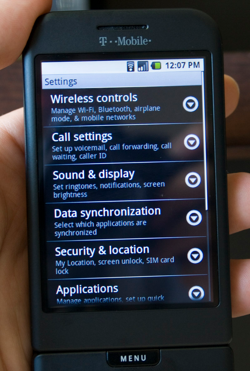 Illustration for article titled T-Mobile G1 Google Android Phone Review